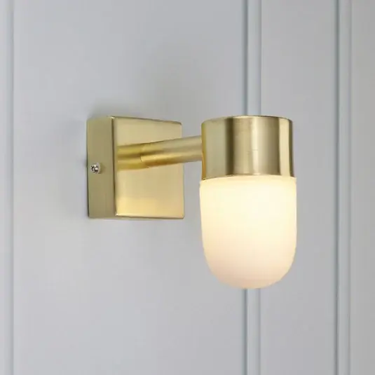 Lampada specchi da bagno Menton, IP44 Popolare