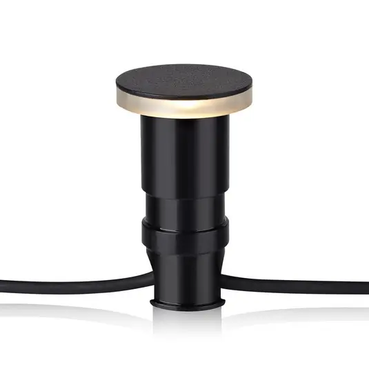 Promozione Esclusiva Garden 24 Decklight nero 3W laterale Ø6cm