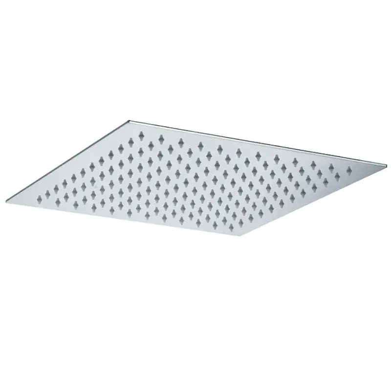 Rociador de ducha cuadrado ultraplano 200x200 Paffoni ZSOF095CR Non Perdere