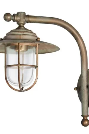 Elegante lampada da parete Bruno dal design antico Offerta Del Giorno