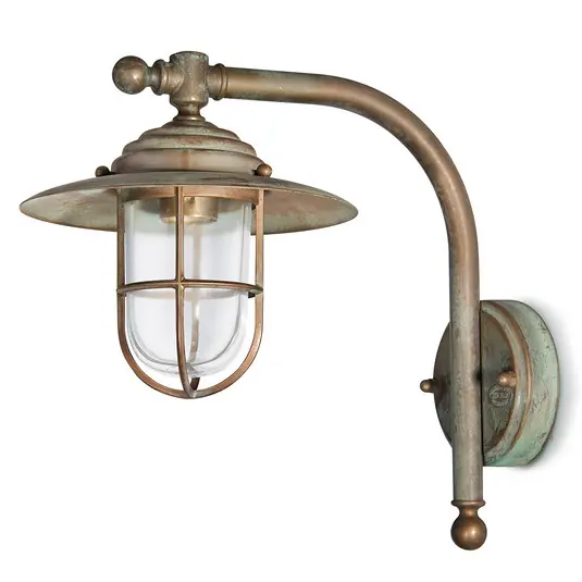 Elegante lampada da parete Bruno dal design antico Offerta Del Giorno