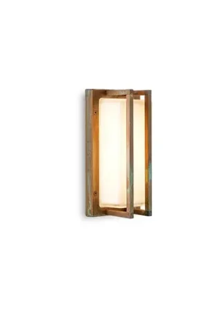 Applique esterni Ice Cubic 3413, ottone anticato Offerta Del Giorno