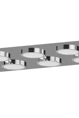 Lightme lampada LED specchi Aqua down cromo 3 luci Must-Have