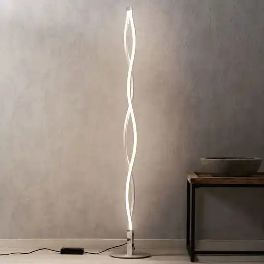 Offerta Del Giorno Lampada LED da terra Sahara, design ondulato