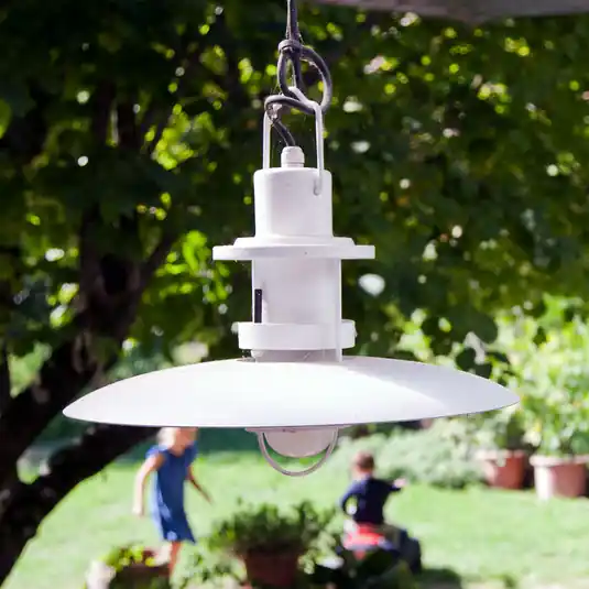 Novità Martinelli Luce Polo sospensione Ø48 cm bianco