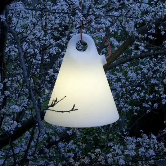 Martinelli Luce Lampada a sospensione da esterno Trilly, spina, Ø 45 cm A Buon Prezzo