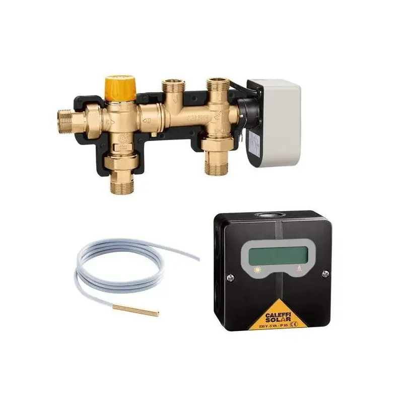 Kit de conexión acumulador solar a caldera con integración térmica Caleffi 265352 Sconto
