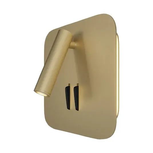 Maytoni los 176 applique LED 3.000K, angolare, oro Sconto