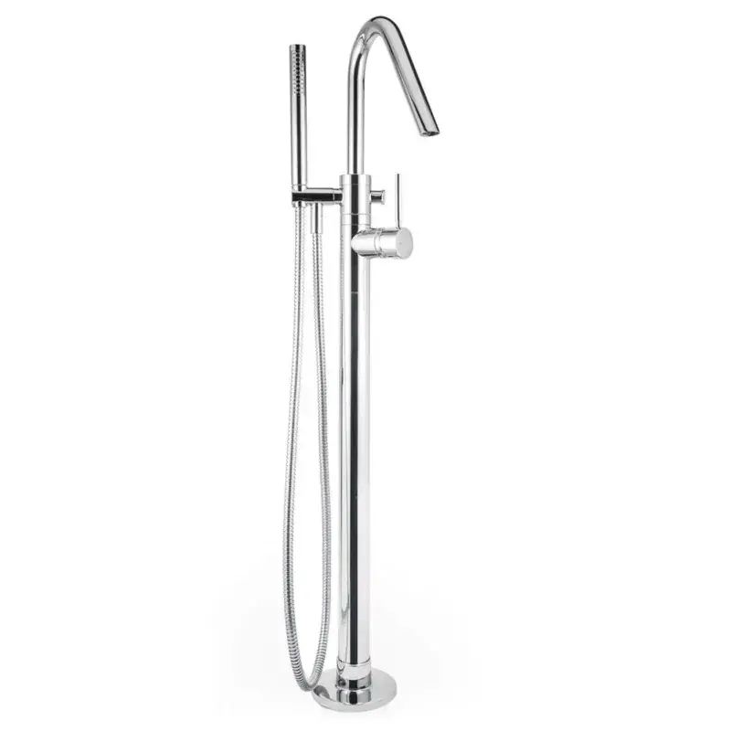 Mezclador de suelo para bañera con set de ducha Porta & Bini Forma 23105 Prezzo Conveniente