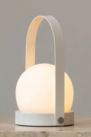 Audo Carrie lampada LED deco con accu IP44, bianco Promo Stagionale
