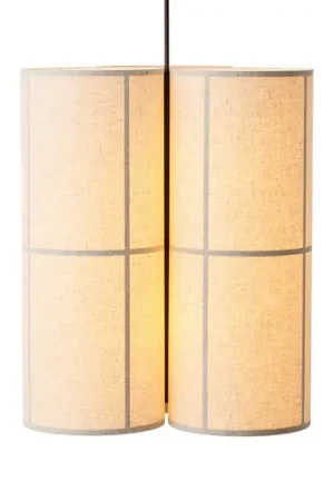 Lampada a sospensione Audo Hashira Cluster, Ø61,5 cm, naturale Offerta