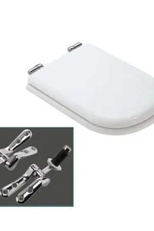 Asiento de inodoro de repuesto para jarrones Calla Ideal Standard Niclam N6 Nuova Collezione