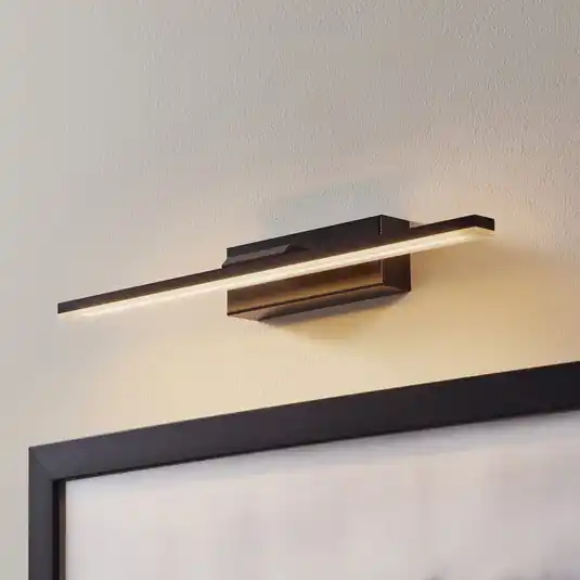 Applique a LED Miroir 40 cm nero 3000K Promozione