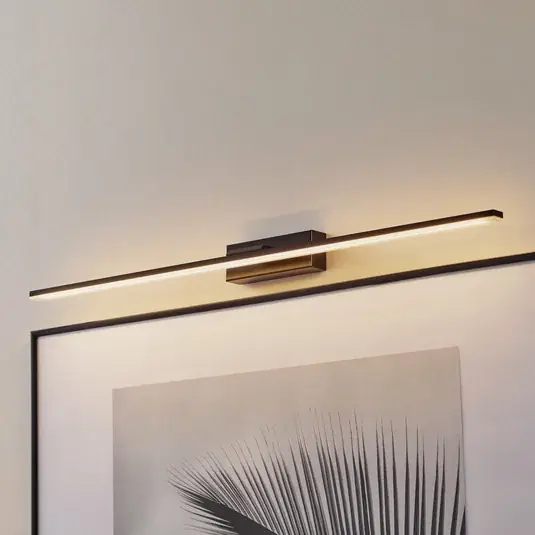 Ultimissimo Modello Applique a LED Miroir 80 cm nero 4000K