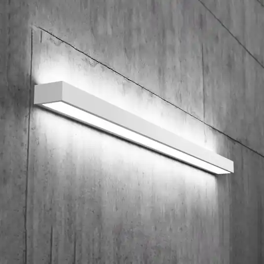 Applique a LED Mera, larghezza 120 cm, bianco, 4.000K Reso Gratuito
