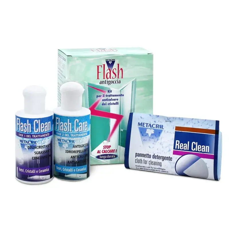 Spedizione Espresso Flash Anti-goteo Kit de tratamiento repelente al agua para vasos y cristales Metacril Tecno Line 105 00101