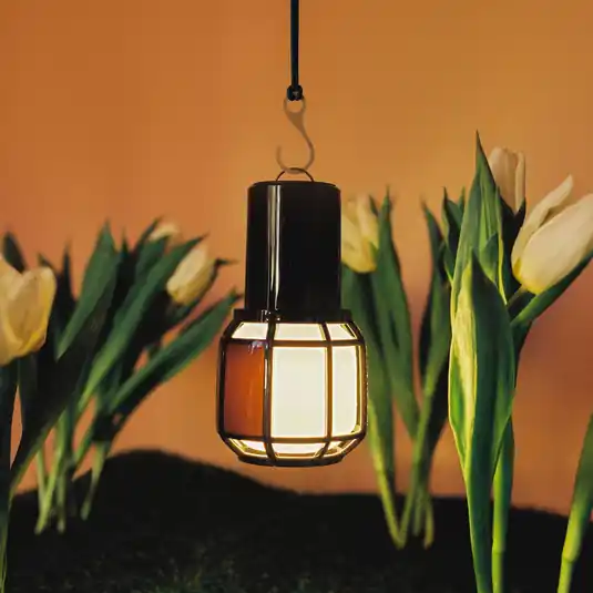 MARSET Chispa LED da terrazzo a batteria IP44 nero Prezzo Ridotto