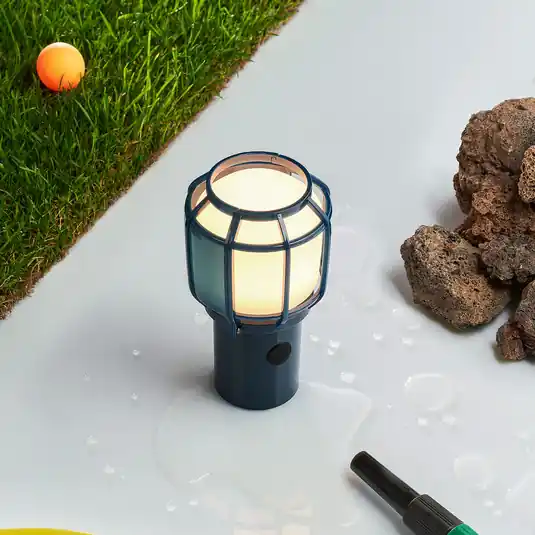 Prezzo Di Fabbrica MARSET Chispa LED da terrazzo a batteria IP44 blu