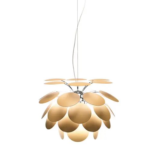 Soddisfatti O Rimborsati MARSET Lampada a sospensione Discocó Ø 53 cm beige opaco