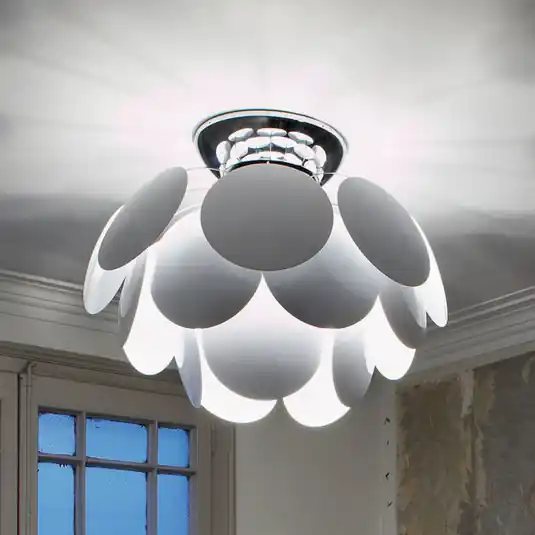 MARSET Discocó plafoniera Ø 68 cm bianco Quantità Limitata