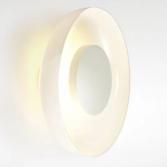 Direttamente Dal Produttore MARSET Aura Applique a LED, Ø 25 cm, opalina