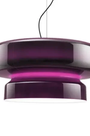 Consegna Rapida MARSET Lampada LED a sospensione Bohemia, Triac, viola