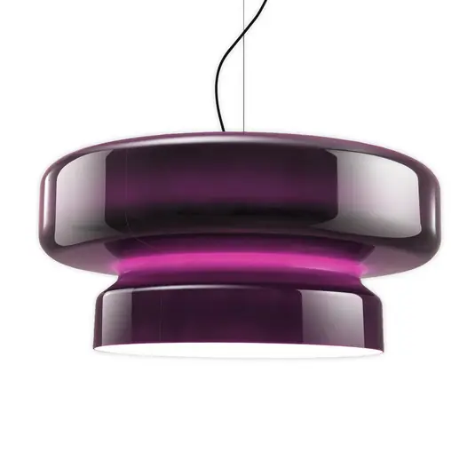 Consegna Rapida MARSET Lampada LED a sospensione Bohemia, Triac, viola
