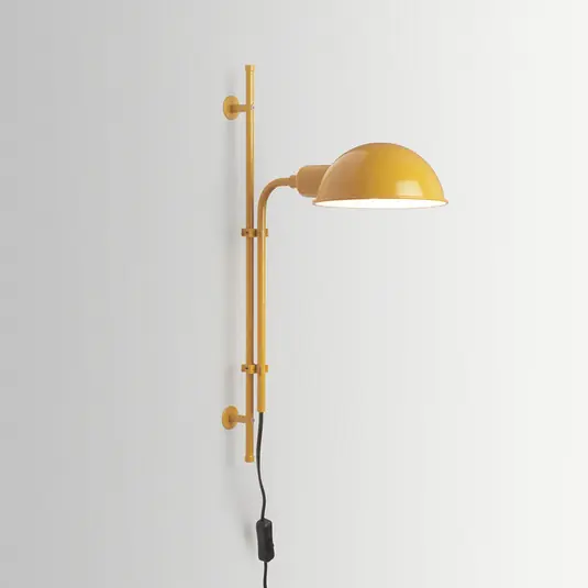 Solo Oggi MARSET Funiculí A applique, giallo senape