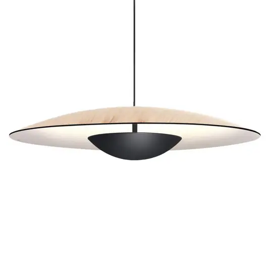 MARSET Ginger Lampada LED a sospensione Triac Ø42cm rovere/bianco Compra Online