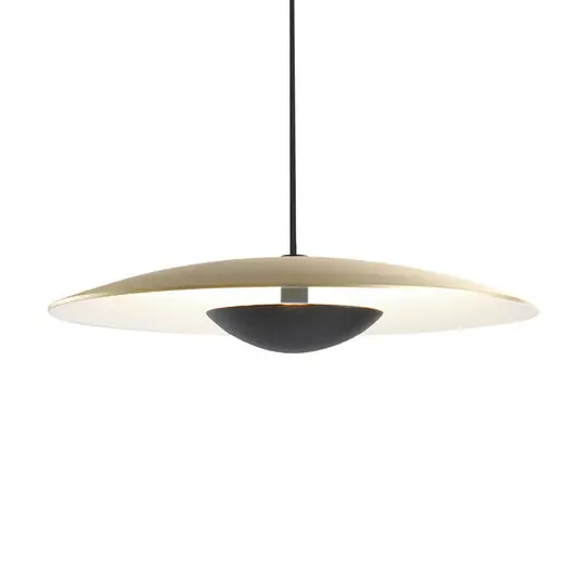 Ultima Occasione MARSET Ginger Lampada LED a sospensione, Triac Ø42cm ottone/bianco