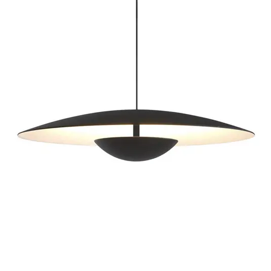 MARSET Ginger Lampada LED a sospensione, Triac Ø42cm nero/bianco Prezzo Basso