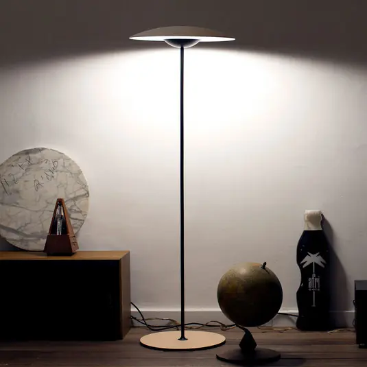 MARSET Ginger P Piantana LED dimmerabile rovere/bianco Spedito Oggi