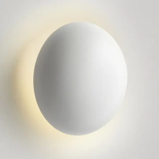 Spedizione Espresso MARSET Babila applique LED da esterni Ø28cm bianco