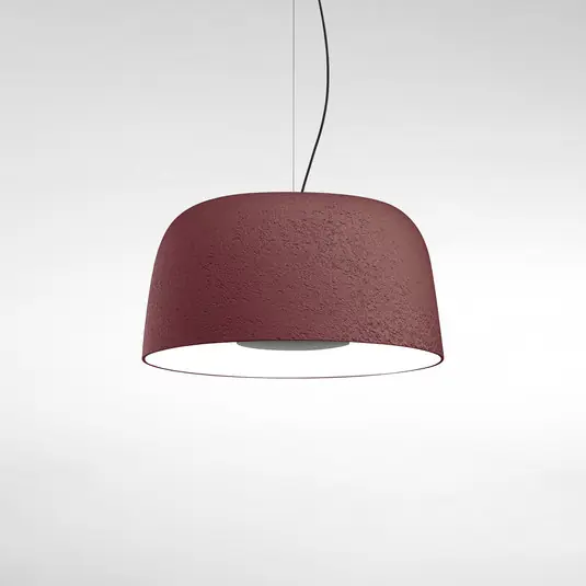 Ultime Pezzi MARSET Djembé 42.21 LED sospensione, Triac rosso