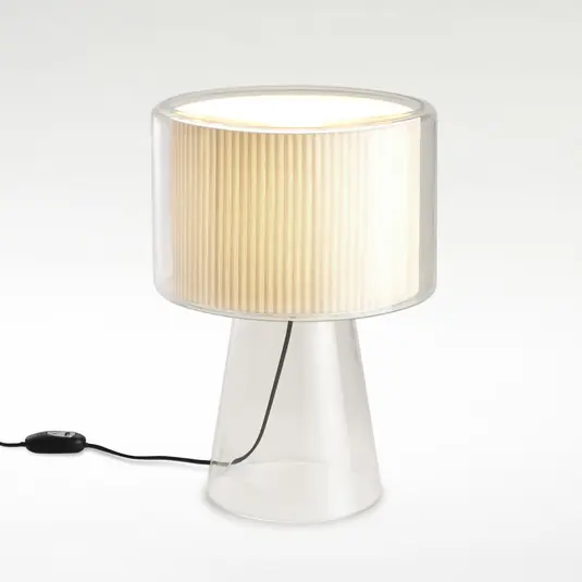 MARSET Lampada da tavolo Mercer, cotone, Ø 38 cm Bestseller