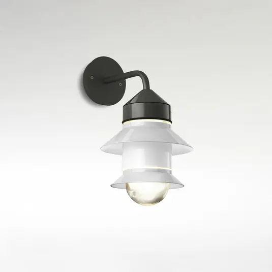 Prezzo Basso MARSET Santorini Applique da esterno, IP65, bianco