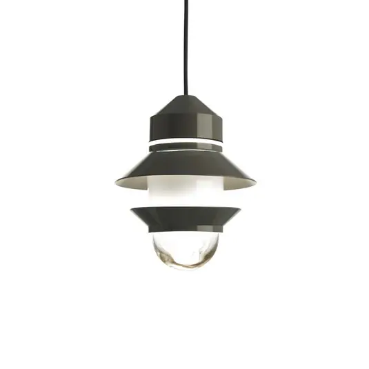 MARSET Lampada a sospensione da esterno Santorini, IP65, grigio Nuovo Arrivo