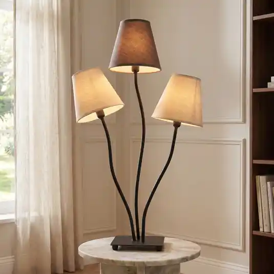 Twiddle - lampada da tavolo a 3 punti luce Di Tendenza