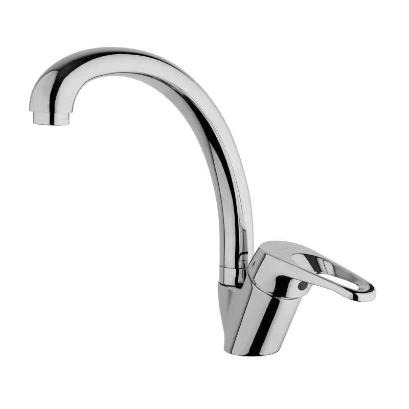 Mezclador de fregadero de cocina con caño regulable Piralla Naomi 0NO00104A16 Professionale