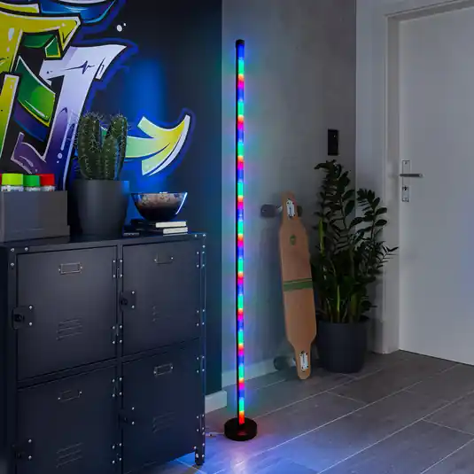 Piantana LED Motion Light con effetti luce Popolare