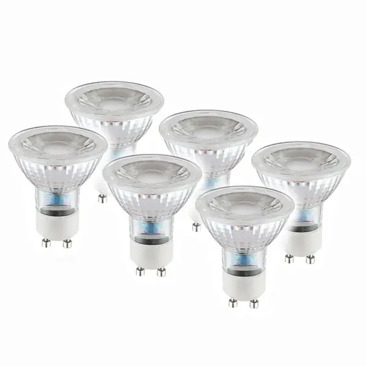 Occasione LED riflettore GU10 4,6W 450lm bianco caldo set 6x
