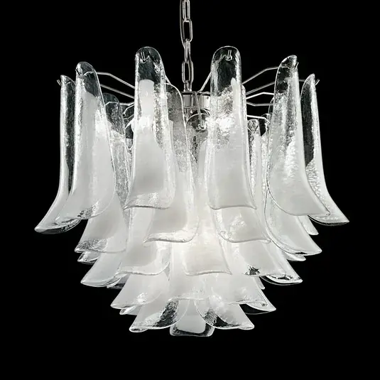 Lampada a sospensione Tulipani, vetro, Ø 45 cm Compra Adesso