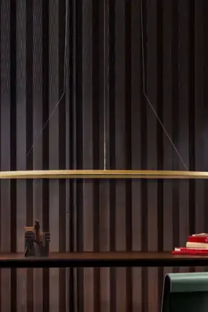 Compra Adesso Nemo Ellisse Mega lampada a sospensione Down 2700K laccata oro.