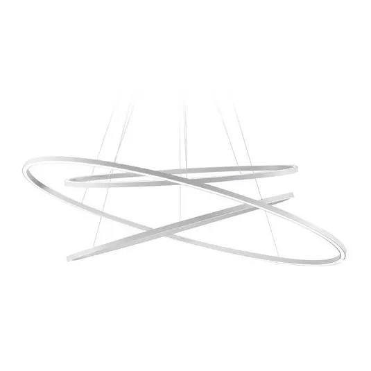 Nemo Ellisse Triple Lampada a sospensione 2.700K bianco Offerta Limitata