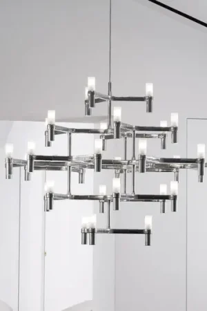 A Buon Prezzo Nemo Crown Major Lampada a sospensione a 30 luci in alluminio