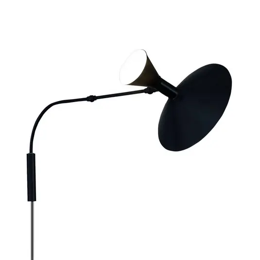 Nemo Mini Lampe de Marseille applique da parete nera Prezzo Conveniente