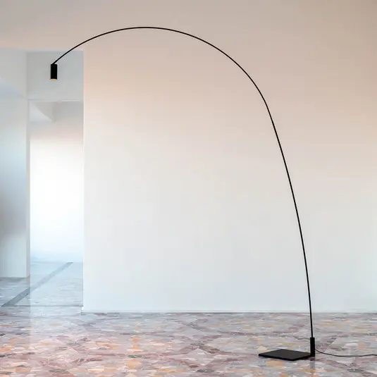 Must-Have Lampada ad arco a LED Nemo Fox, orientabile, con dimmer