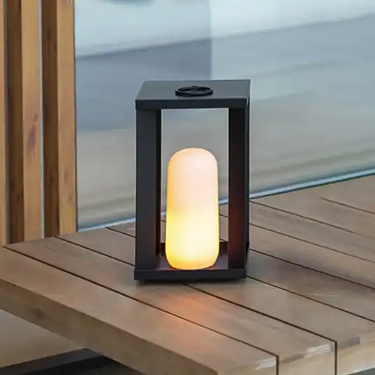 Nuova Collezione Lampada LED per terrazza Newgarden Siroco, altezza 30 cm