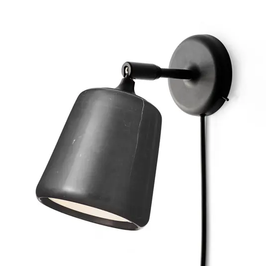 New Works Material Originals parete marmo nero Non Perdere