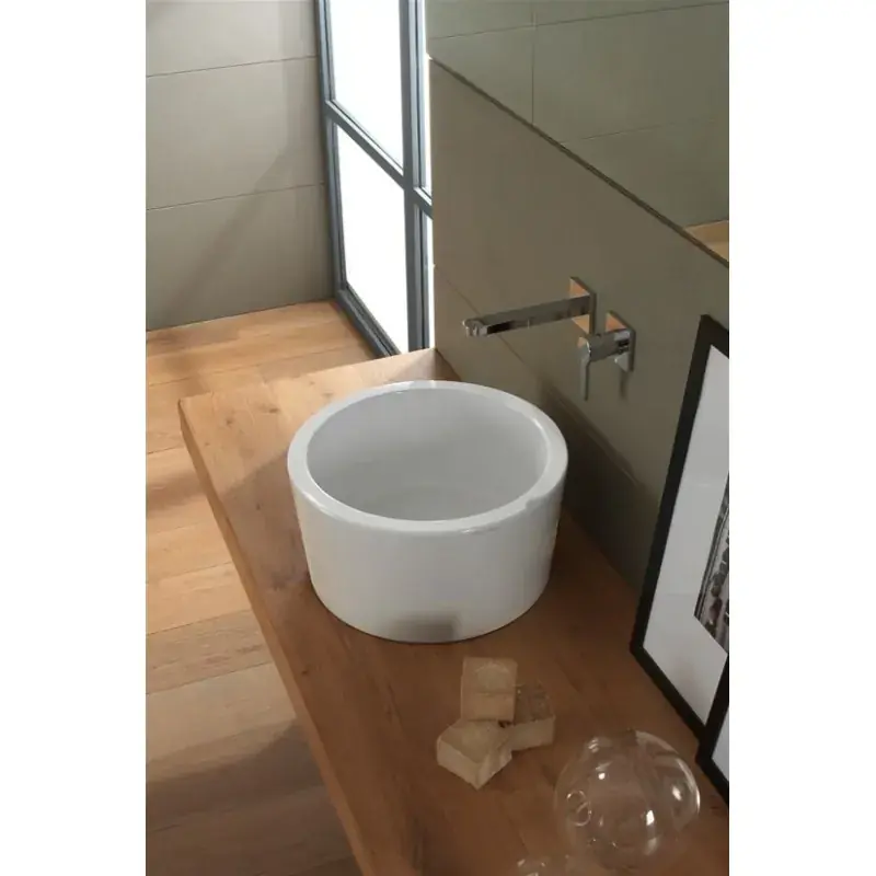 Lavabo sobre encimera Scarabeo Bucket 42 H22 8807 Spedito Oggi